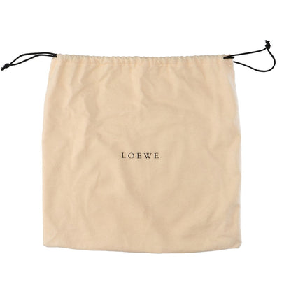 LOEWE ロエベ 美品 レザー ロゴ フラップ ショルダーバッグ