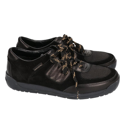 LOUIS VUITTON ルイヴィトン レザーｘスエードｘメッシュ ローカットスニーカー シューズ