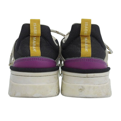 ISABEL MARANT イザベルマラン メッシュ キンズレイ スエード スニーカー シューズ メンズ グレー系 38 シューズ