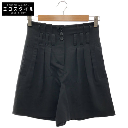 ALEXANDER WANG アレキサンダーワン 028-63006 ブラック ウール ショートパンツ ボトムス