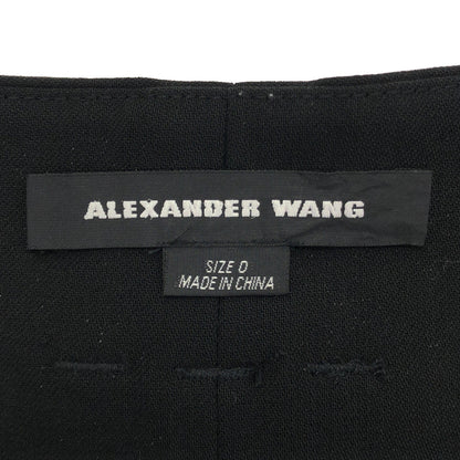 ALEXANDER WANG アレキサンダーワン 028-63006 ブラック ウール ショートパンツ ボトムス