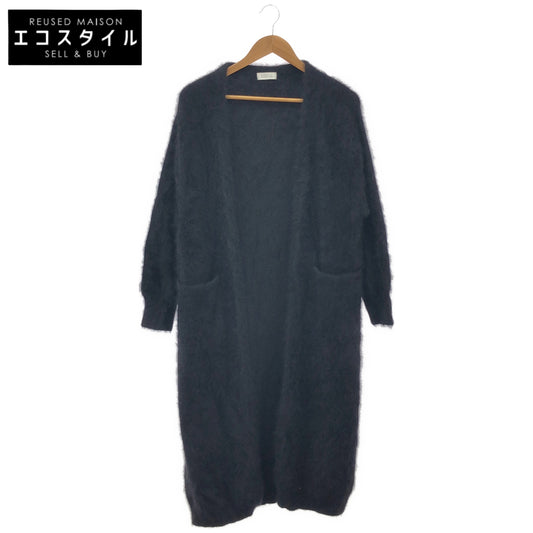 BARNEYSNEWYORK バーニーズニューヨーク 2141733 ブラック モヘア ロング カーディガン トップス