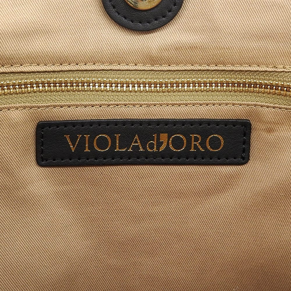 VIOLAd'ORO ヴィオラドーロ 美品 ラフィア かごバッグ 2WAY ハンドル バッグ トートバッグ レディース ベージュ ブラック V-8481 トートバッグ