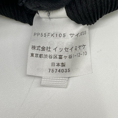 PLEATS PLEASE プリーツプリーズ PP55-FK105 ブラック モックネック カットソー トップス