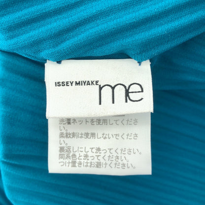 MeISSEYMIYAKE ミーイッセイミヤケ MI14KJ638 ブルー プリーツ加工 長袖シャツ トップス