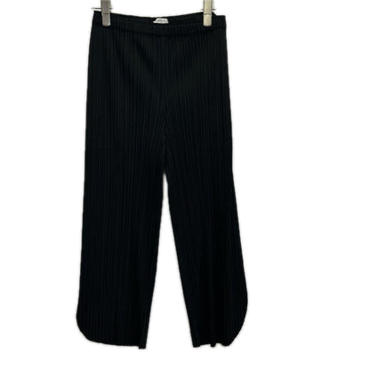 PLEATS PLEASE プリーツプリーズ PP61-JF203 ブラック プリーツ クロップドパンツ ボトムス