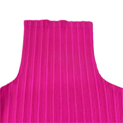 PLEATS PLEASE プリーツプリーズ PP11-FK331 ピンク ハイネック プリーツ トップス トップス