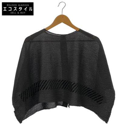 MeISSEYMIYAKE ミーイッセイミヤケ MI83FO732 グレー ワッシャー シャツ ブラウス トップス