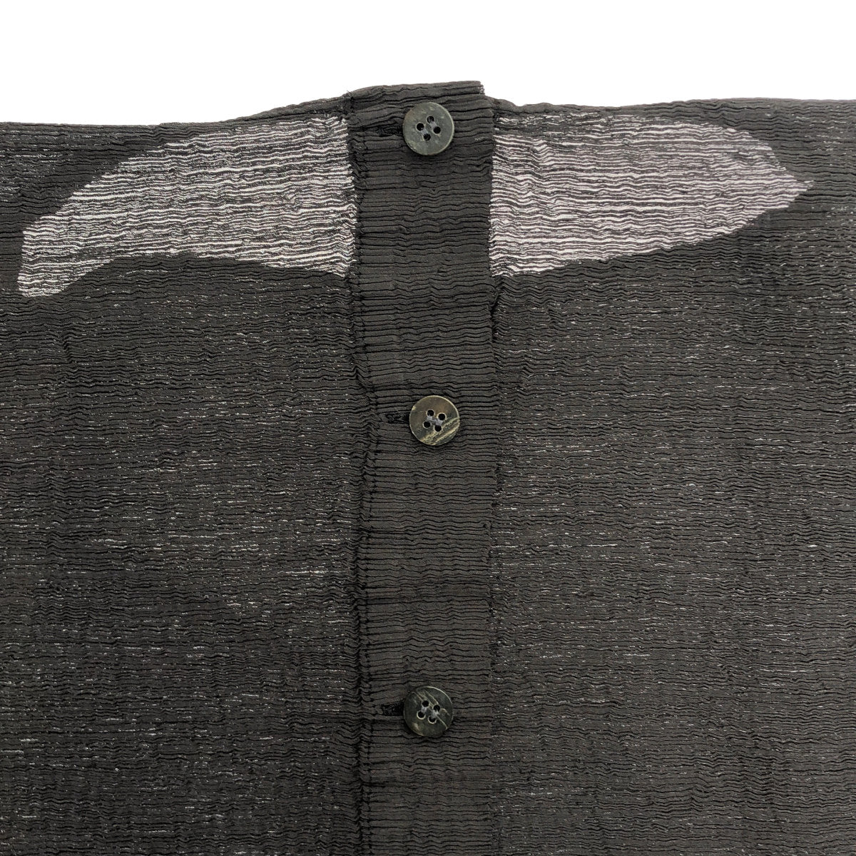 MeISSEYMIYAKE ミーイッセイミヤケ MI83FO732 グレー ワッシャー シャツ ブラウス トップス