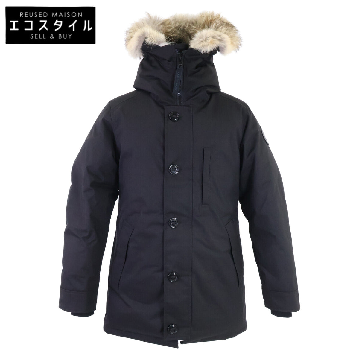 CANADA GOOSE カナダグース EDIFICE エディフィス別注【新品同様/国内正規（株）サザビーリーグ】3481JMB CRESTON クレストン ファー付フーディダウンジャケット ジャケット