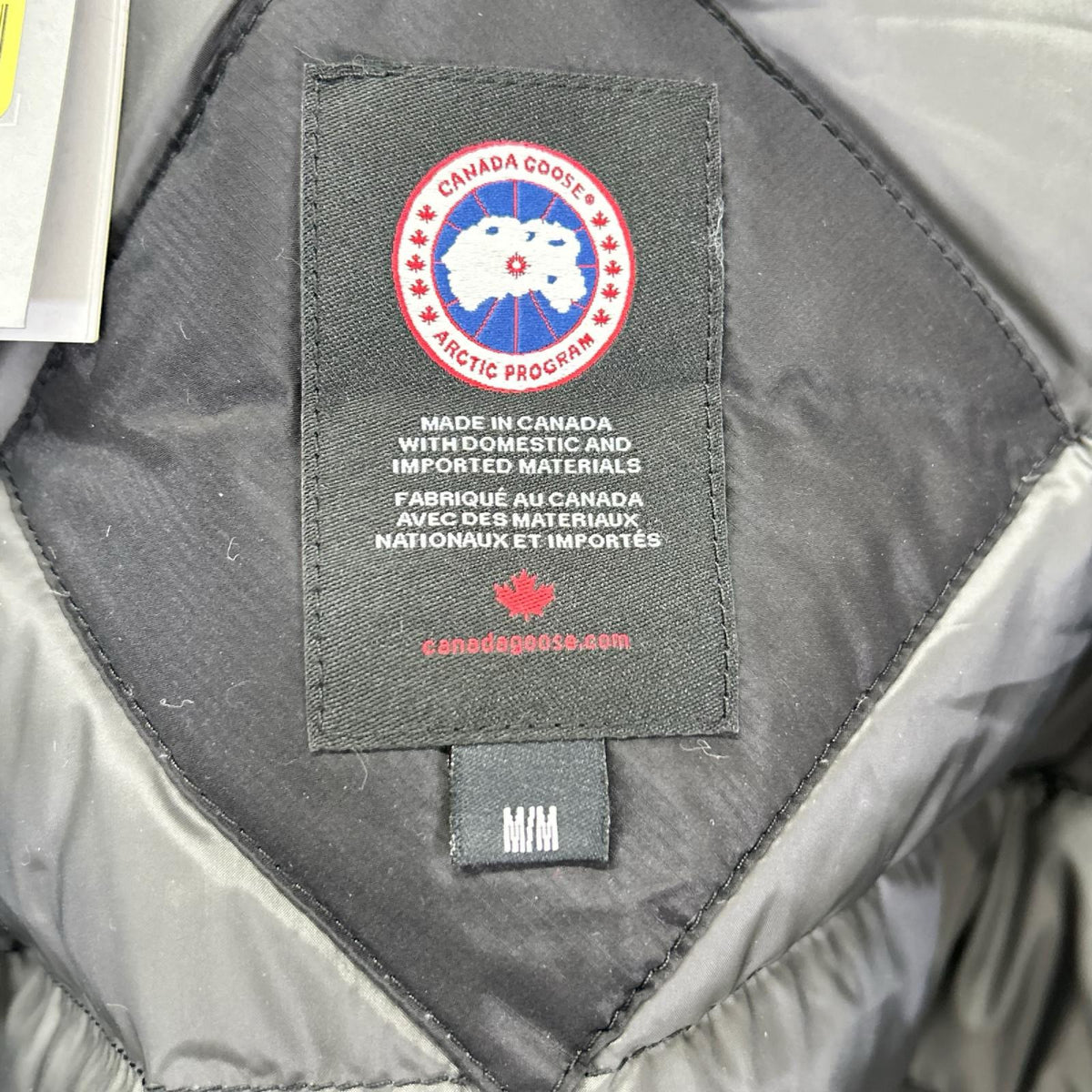 CANADA GOOSE カナダグース 5500M ブラック BROOKVALE JACKET ライトラダウン ジャケット