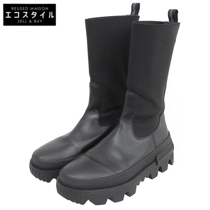 MONCLER モンクレール NEUE CHELSE HIGH ゴア ブーツ シューズ レディース 黒 ブラック 37 シューズ