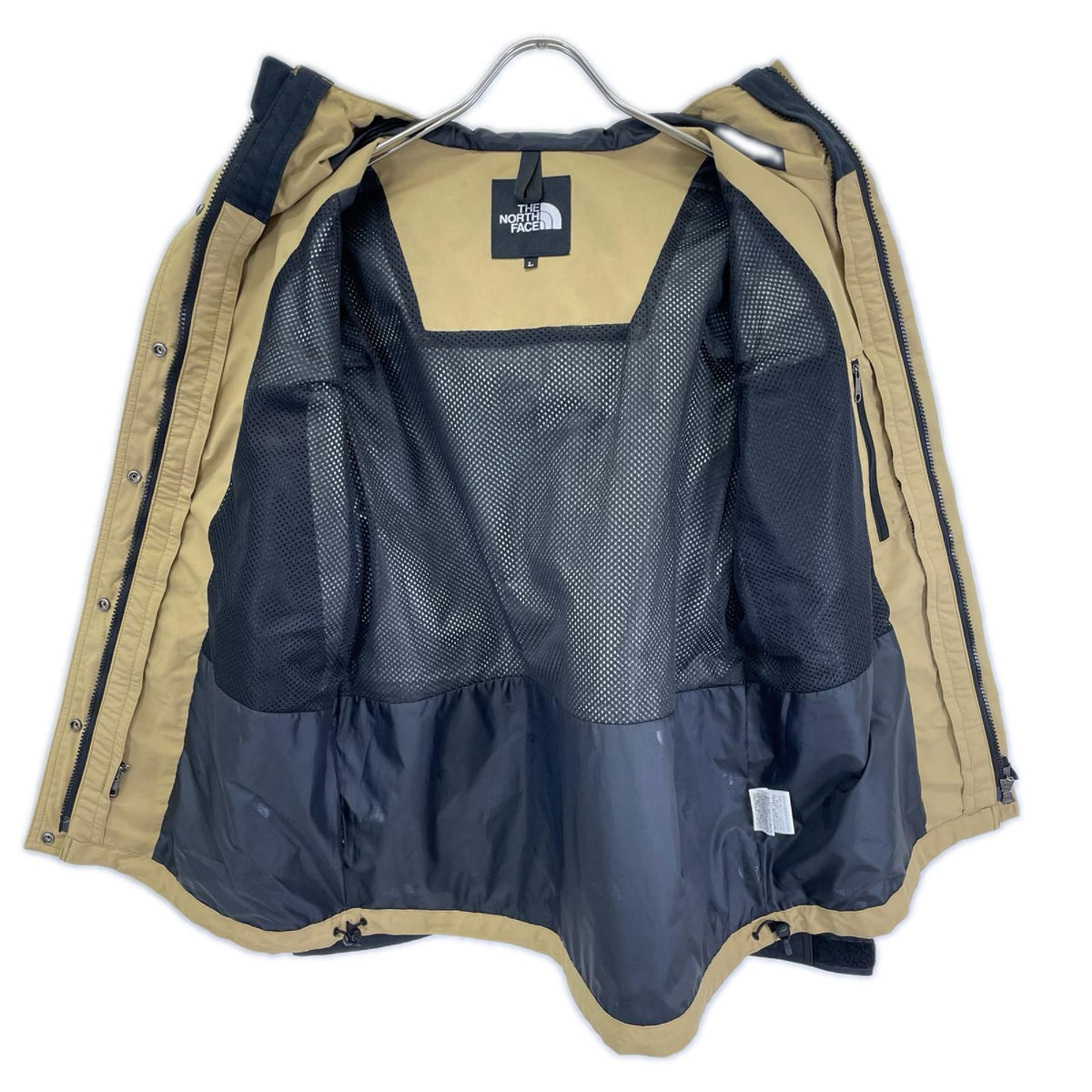 THE NORTH FACE ノースフェイス NPW62450 ブラック×ベージュ マウンテンライトジャケット ジャケット