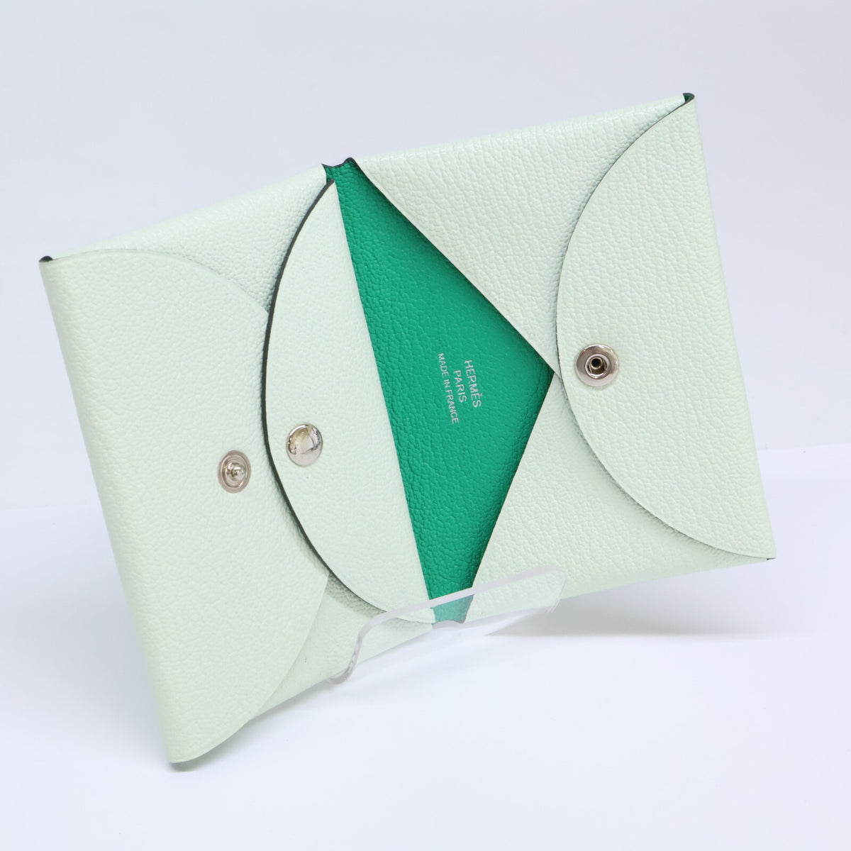 HERMES エルメス 【新品同様】B刻印 カルヴィ デュオ ヴェルソ コインケース