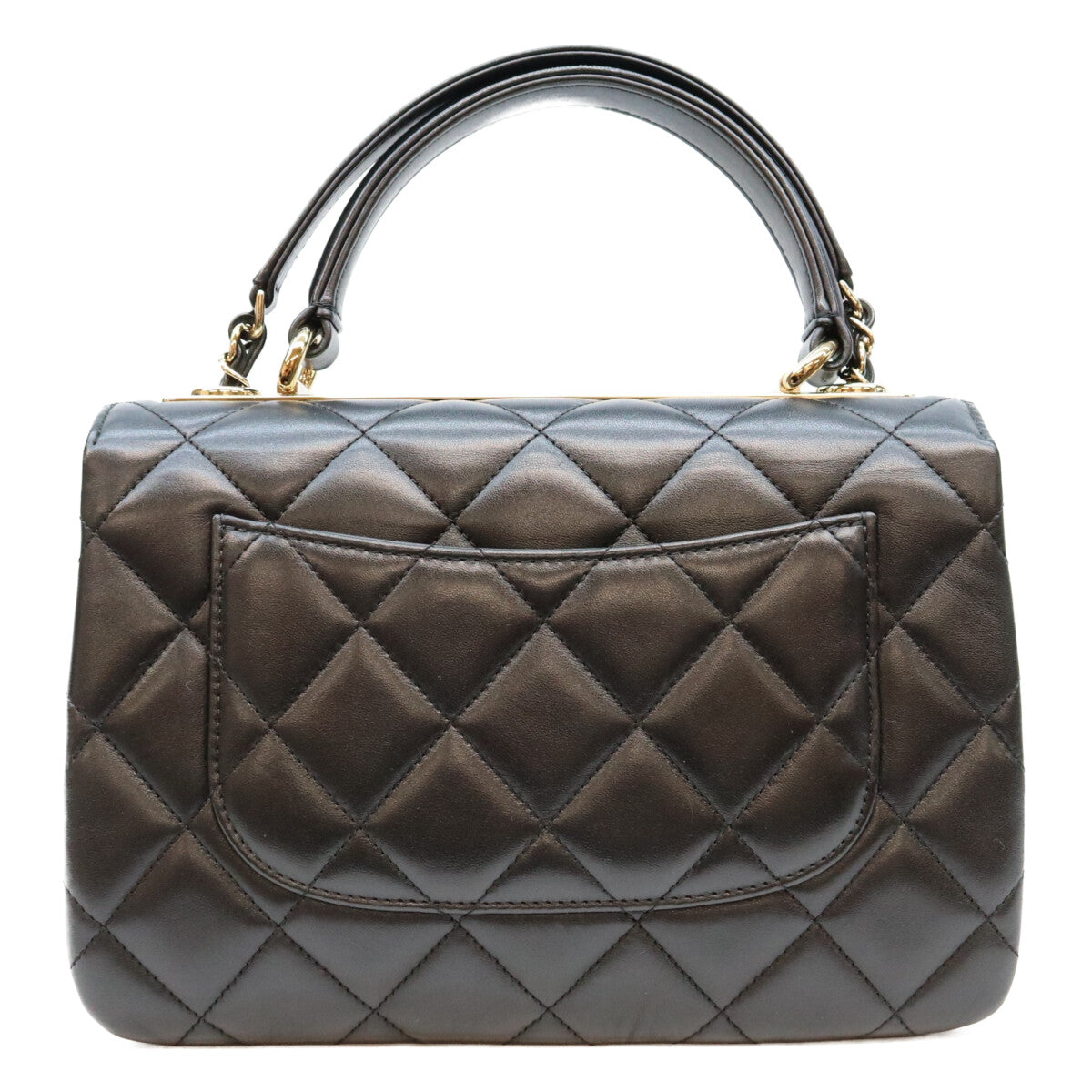 CHANEL シャネル A92236 黒 ラム G金具 トレンディCC スモール ショルダーバッグ ショルダーバッグ