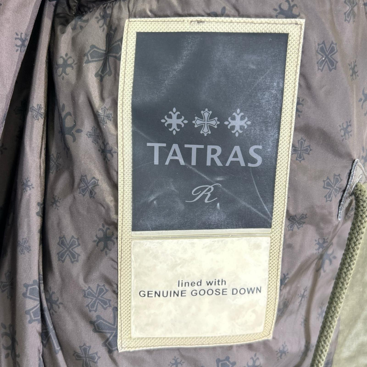 TATRAS タトラス MTA19A4584 カーキ FONDO ダウンジャケット ジャケット