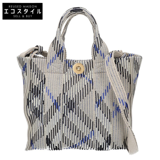 BURBERRY バーバリー 8090404 LL MN KNIT TOTE 2wayショルダーバッグ トートバッグ