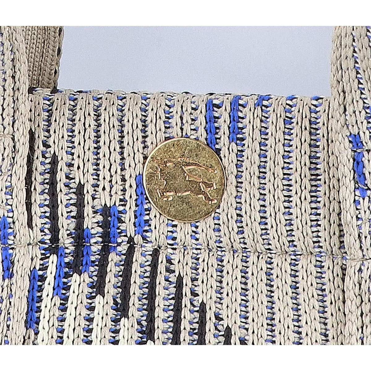 BURBERRY バーバリー 8090404 LL MN KNIT TOTE 2wayショルダーバッグ トートバッグ