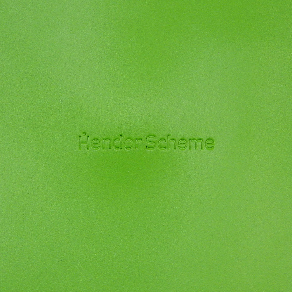 Hender Scheme エンダースキーマ 美品 assemble daikei hand bag s レザー ハンドバッグ レディース グリーン ハンドバッグ