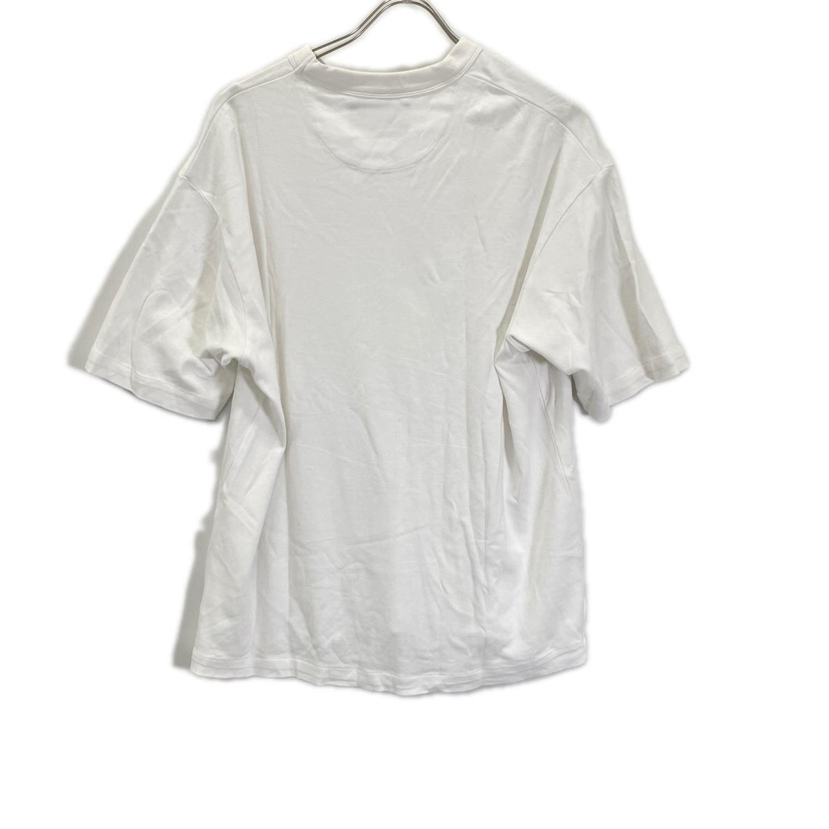 LANVIN COLLECTION ランバンコレクション 248504 ホワイト ロースプリント 半袖 Tシャツ トップス