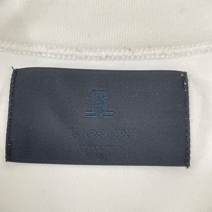 LANVIN COLLECTION ランバンコレクション 248504 ホワイト ロースプリント 半袖 Tシャツ トップス