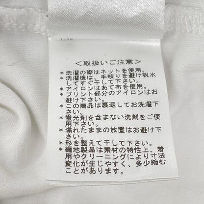 LANVIN COLLECTION ランバンコレクション 248504 ホワイト ロースプリント 半袖 Tシャツ トップス