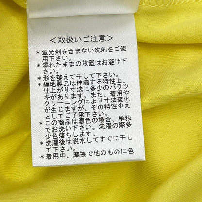 LANVIN COLLECTION ランバンコレクション 138505 イエロー サントロペ プリント 半袖 Tシャツ トップス