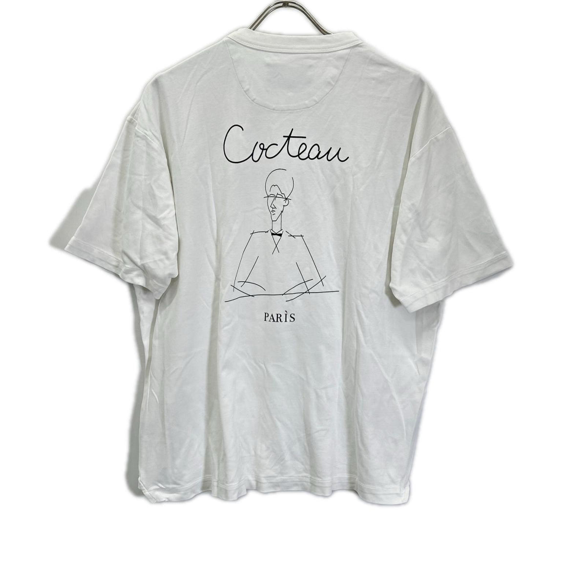 LANVIN COLLECTION ランバンコレクション 128507 ホワイト プリント 半袖 Tシャツ トップス