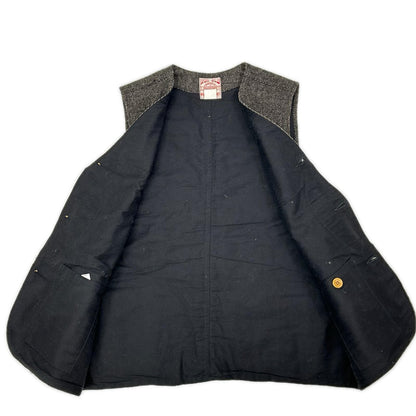 WORKERS&CO ワーカーズアンドコー グレー ウール クルーザーベスト ベスト
