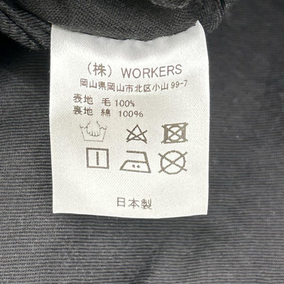 WORKERS&CO ワーカーズアンドコー グレー ウール クルーザーベスト ベスト