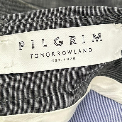 TOMORROWLAND PILGRIM トゥモローランドピルグリム グレー スーパー130 ゼニアトラベラー生地 スラックスパンツ ボトムス