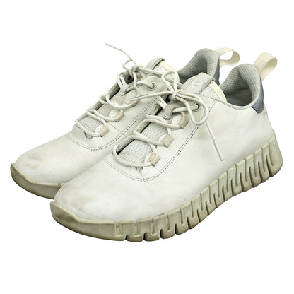 ECCO エコー GRUUV レザー スニーカー シューズ レディース ホワイト 24.0cm 21820360718 シューズ