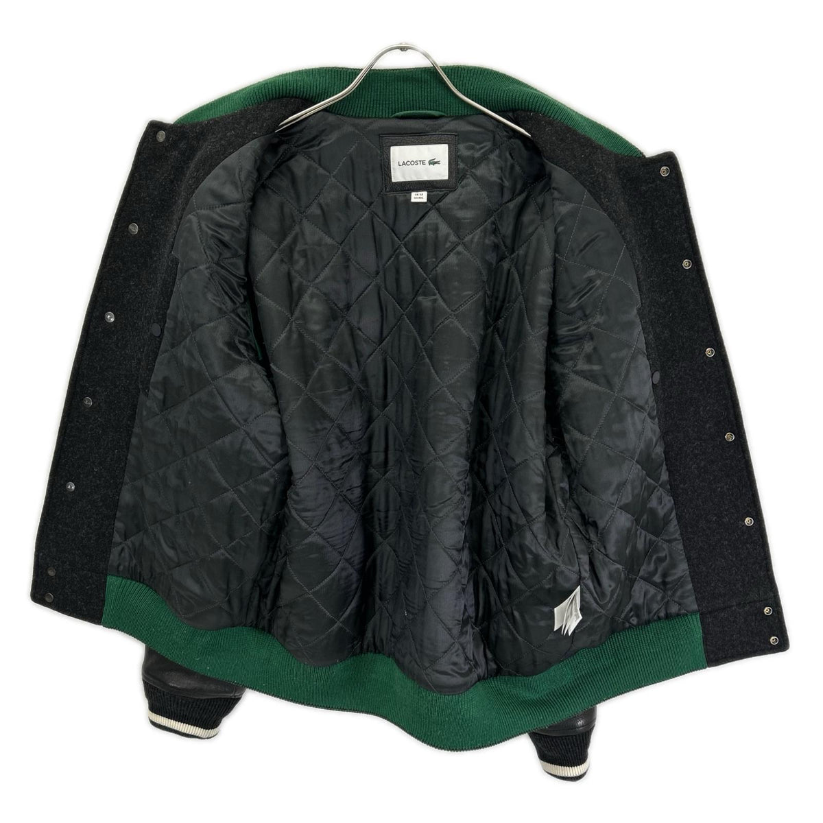 Lacoste ラコステ ブラック BH1982-20C Teddy Collage Jacket ジャケット