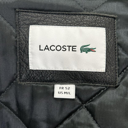 Lacoste ラコステ ブラック BH1982-20C Teddy Collage Jacket ジャケット