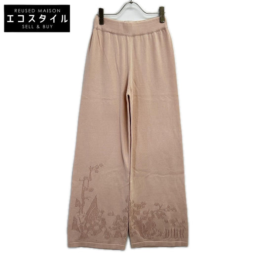 DIOR ディオール 3WBM14PANA ピンク コットン クロップドパンツ ボトムス