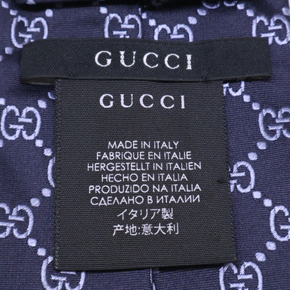 GUCCI グッチ 【美品】024222 4B002 GGパターン シルク ネクタイ