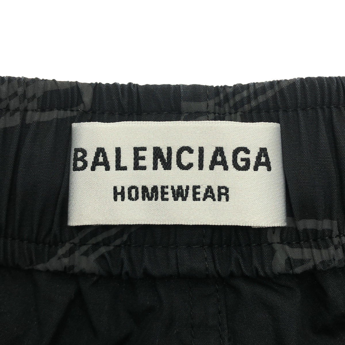 BALENCIAGA バレンシアガ 22年 671664 ブラック ショートパンツ ボトムス