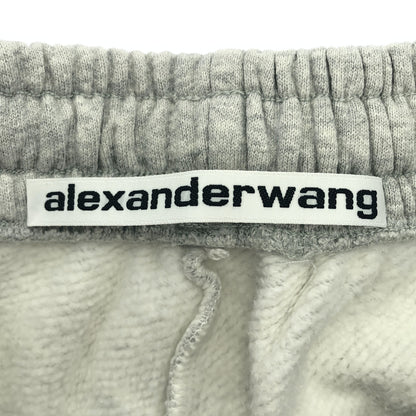 ALEXANDER WANG アレキサンダーワン UCC2254118 グレー コットン スウェットショートパンツ ボトムス