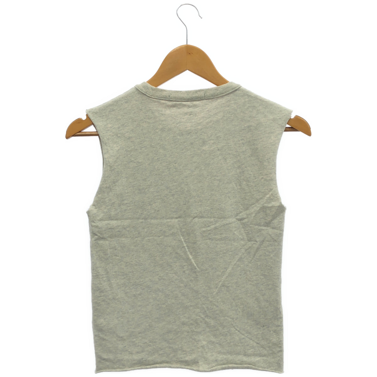 ALEXANDER WANG アレキサンダーワン 4CC2251564 グレー ノースリーブ スウェット シャツ トップス