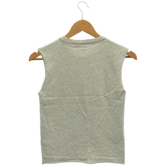 ALEXANDER WANG アレキサンダーワン 4CC2251564 グレー ノースリーブ スウェット シャツ トップス