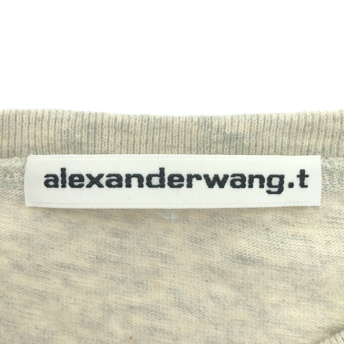 ALEXANDER WANG アレキサンダーワン 4CC2251564 グレー ノースリーブ スウェット シャツ トップス