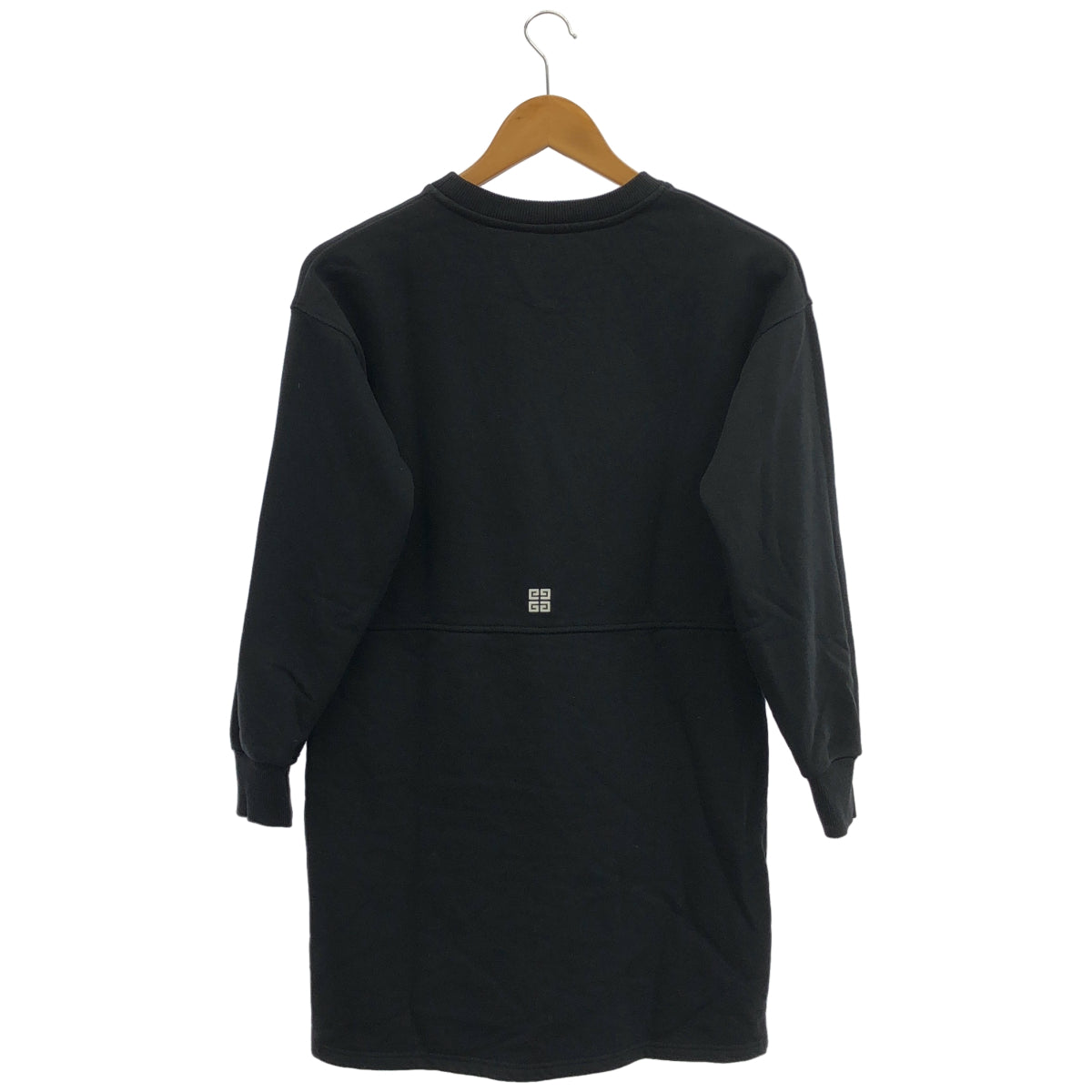 GIVENCHY ジバンシー H30388 ブラック スウェット チュニック ワンピース トップス