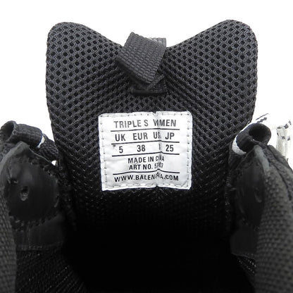 BALENCIAGA バレンシアガ トリプルS スニーカー シューズ メンズ ブラック 25cm 524037 シューズ