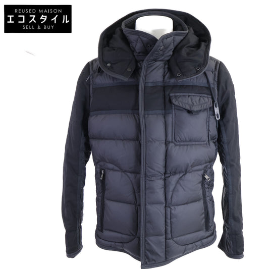MONCLER モンクレール 美品 RYAN ライアン ナイロン切替 ウール ダウンジャケット ジャケット