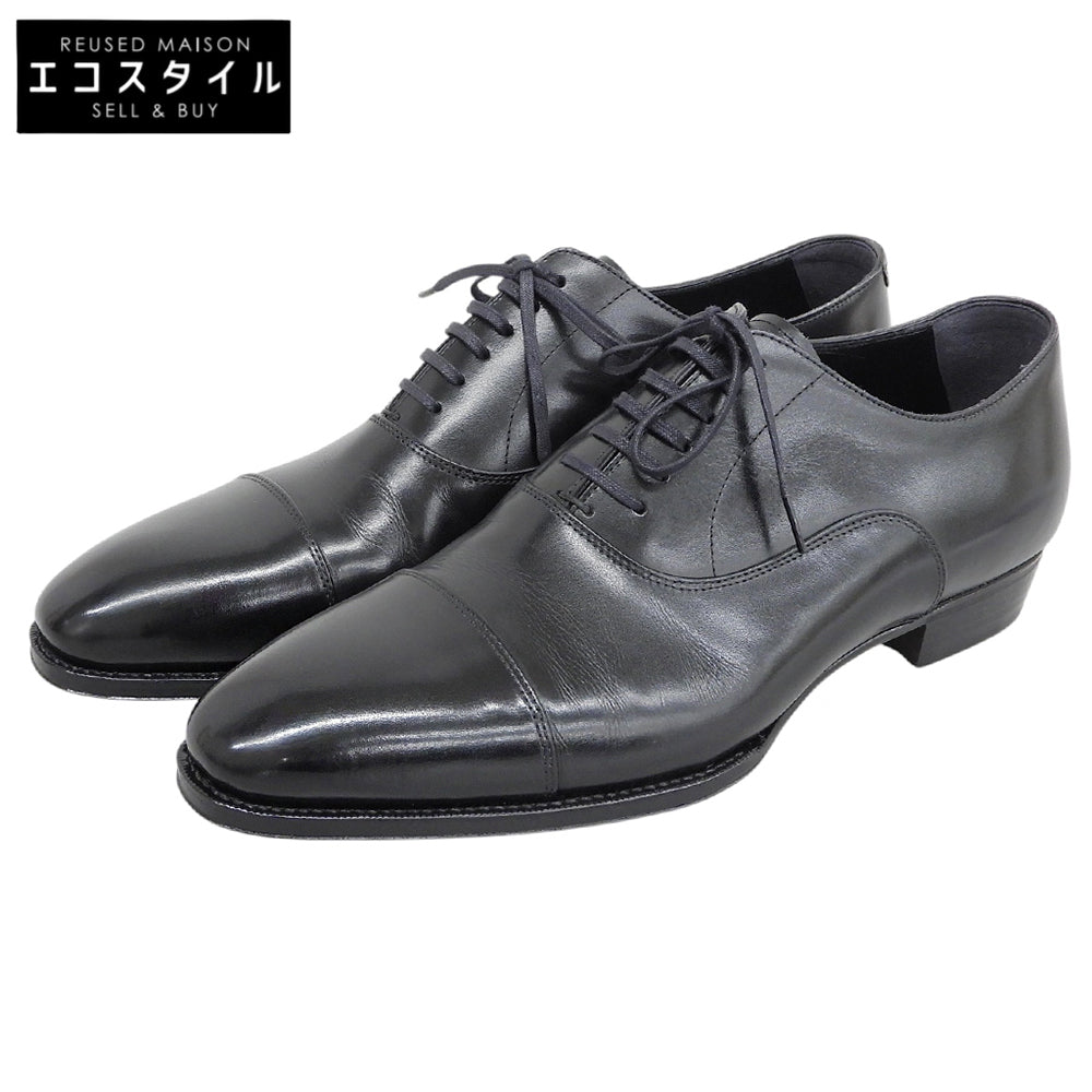 BEAMS F ビームスエフ 美品 別注 ストレートチップ シューズ メンズ ブラック 8 1/2 BE6101 シューズ