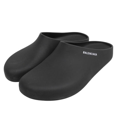 BALENCIAGA バレンシアガ POOL CLOSED SLIDE サンダル シューズ メンズ 黒 ブラック 27.5cm シューズ
