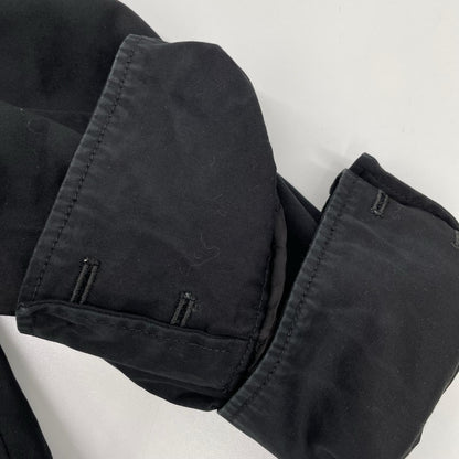 Yohji Yamamoto POUR HOMME ヨウジヤマモトプールオム HH-J61-045 08SS REPLICA ブラック スタンドカラー エポーレットデザイン ミリタリー コート ジャケット