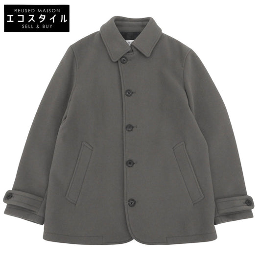 SHIPS any シップスエニイ PURE MELTON ステンカラーコート メンズ グレー系 S 714-14-0003 コート
