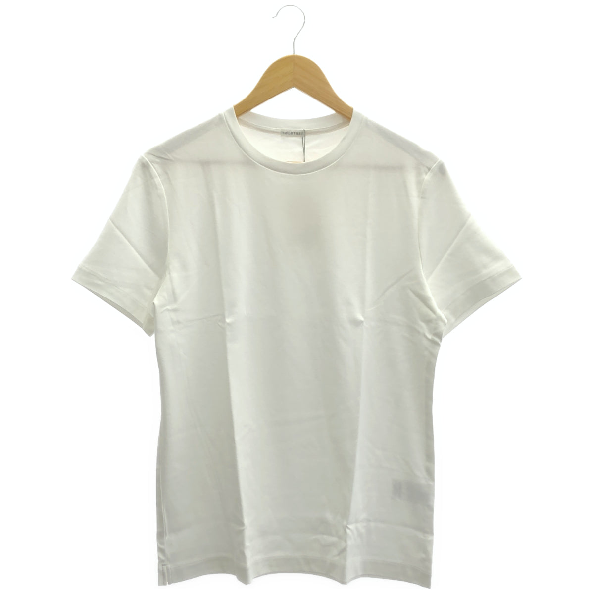 CLB-60003 ホワイト SUVIN PLATINUM テーラードTシャツ トップス
