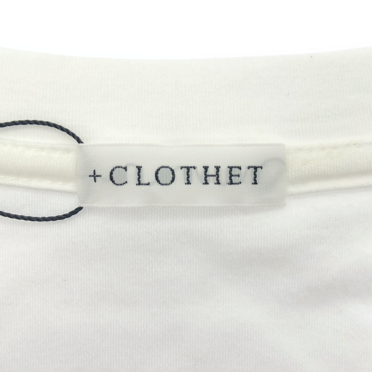 CLB-60003 ホワイト SUVIN PLATINUM テーラードTシャツ トップス